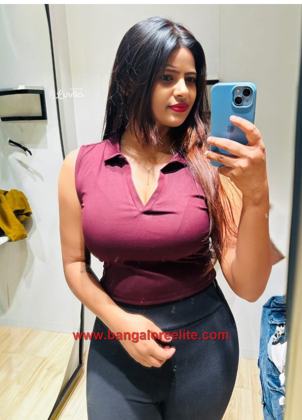Tanvi, fresh call girl in HSR Layout Bangalore for short bookings
